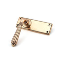 From The Anvil Hinton Latch Handles - Polished Bronze