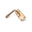 From The Anvil Hinton Latch Handles - Polished Bronze
