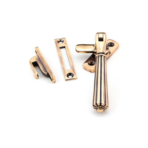 From The Anvil Hinton Locking Fastener - Polished Bronze
