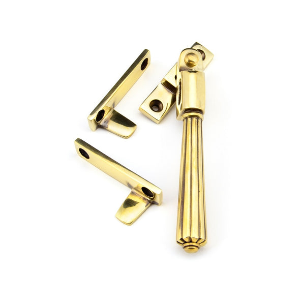 From The Anvil Hinton Night Vent Locking Fastener - Aged Brass