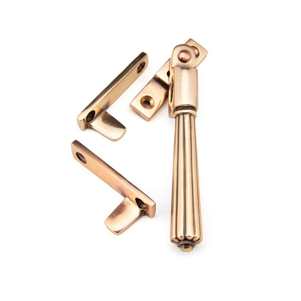 From The Anvil Hinton Night Vent Locking Fastener - Polished Bronze