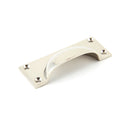 From The Anvil Art Deco Drawer Pull - Polished Nickel