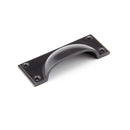 From The Anvil Art Deco Drawer Pull - Aged Bronze