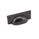 From The Anvil Art Deco Drawer Pull - Aged Bronze