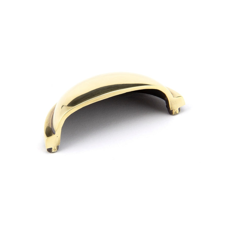 From The Anvil Regency Concealed Drawer Pull - Aged Brass