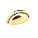 From The Anvil Regency Concealed Drawer Pull - Aged Brass