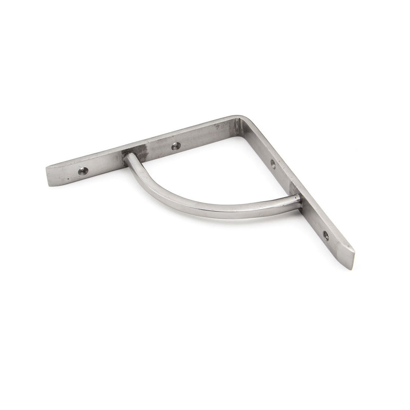 From The Anvil Plain Shelf Bracket - 6" x 6" - Natural Smooth