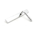 From The Anvil Reeded Slimline Latch Handles - Polished Chrome