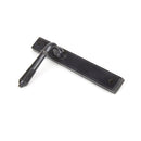 From The Anvil Reeded Slimline Latch Handles - Aged Bronze