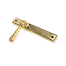 From The Anvil Newbury Slimline Latch Handles - Aged Brass