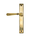 From The Anvil Newbury Slimline Latch Handles - Aged Brass