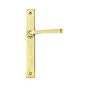 From The Anvil Avon Slimline Latch Handles - Aged Brass