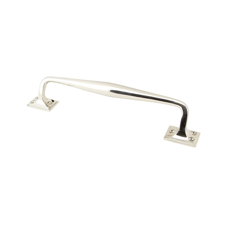 From The Anvil Art Deco Pull Handle - 300mm - Polished Nickel