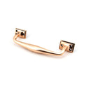 From The Anvil Art Deco Pull Handle - 230mm - Polished Bronze