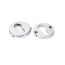 From The Anvil Regency Concealed Euro Profile Escutcheon - 52mm - Polished Chrome