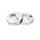 From The Anvil Regency Concealed Euro Profile Escutcheon - 52mm - Polished Chrome