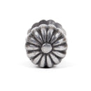 From The Anvil Large Flower Cabinet Knob - Natural Smooth