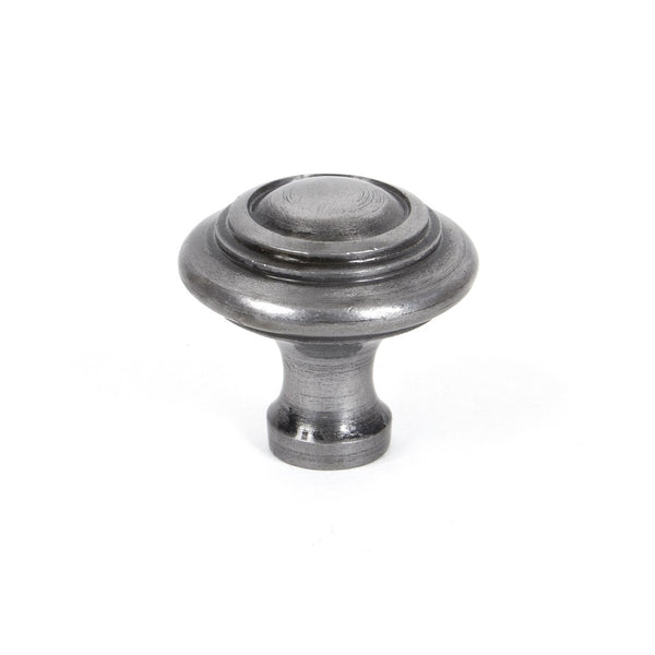 From The Anvil Large Ringed Cabinet Knob - Natural Smooth