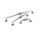 From The Anvil Hammered D Pull Handle - 5" - Natural Smooth