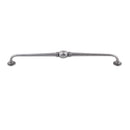 From The Anvil Hammered D Pull Handle - 13 1/2" - Natural Smooth