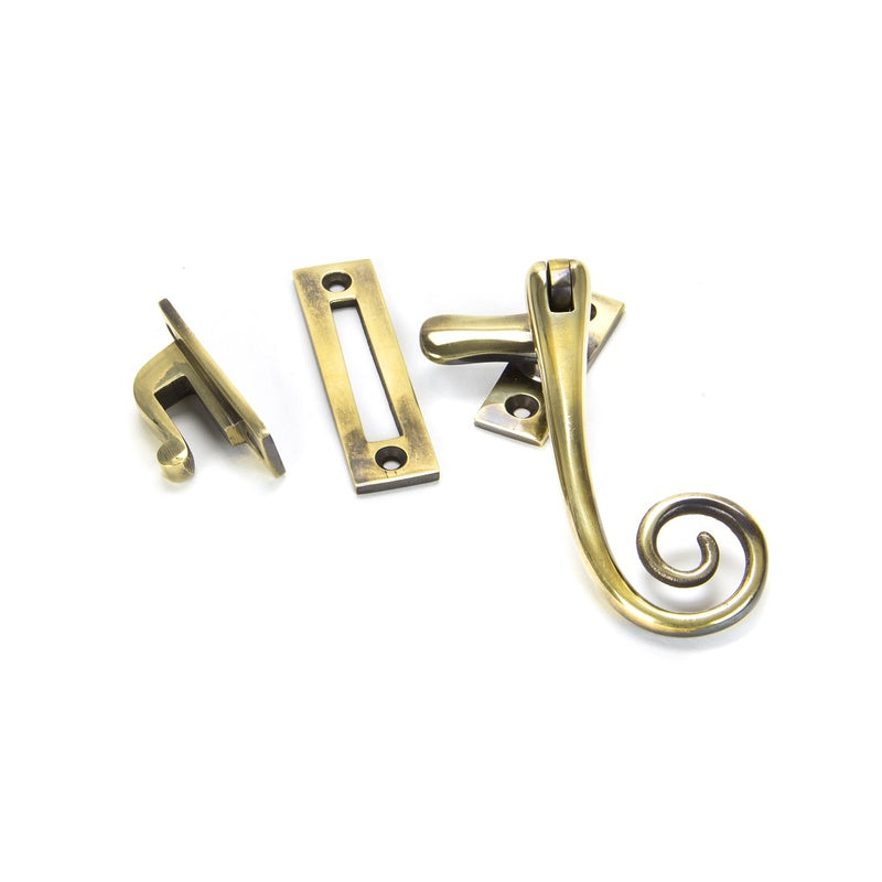 From The Anvil Monkeytail Cast Fastener - Aged Brass