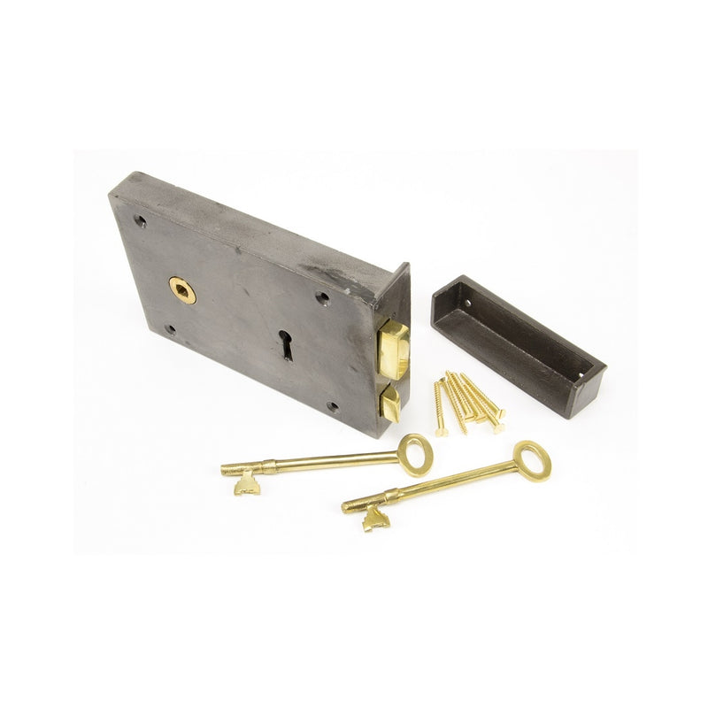 From The Anvil Large Rim Lock LH - Iron