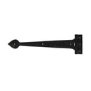 From The Anvil Cast 'T' Shape Hinges (pair) - 16" - Black Antique