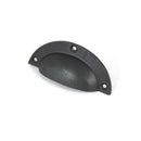 From The Anvil Blacksmith Plain Drawer Pull - 4" - Beeswax