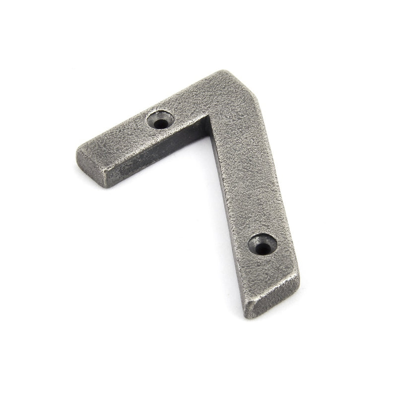 From The Anvil Numeral '7' - Antique Pewter
