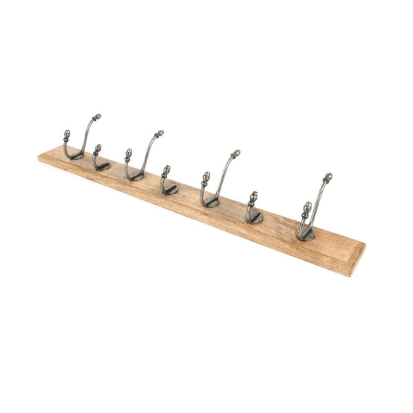 From The Anvil Country Hat & Coat Rack - Plain Timber