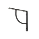 From The Anvil Plain Shelf Bracket - 6" x 6" - Black