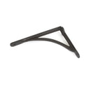 From The Anvil Curved Shelf Bracket - 10" x 7" - Beeswax