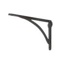 From The Anvil Curved Shelf Bracket - 10" x 7" - Beeswax