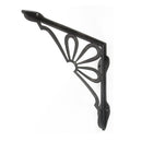 From The Anvil Curved Shelf Bracket - 9" x 9" - Beeswax