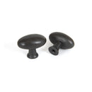From The Anvil Oval Cabinet Knob - Beeswax