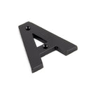 From The Anvil Letter 'A' - Black