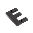 From The Anvil Letter 'E' - Black