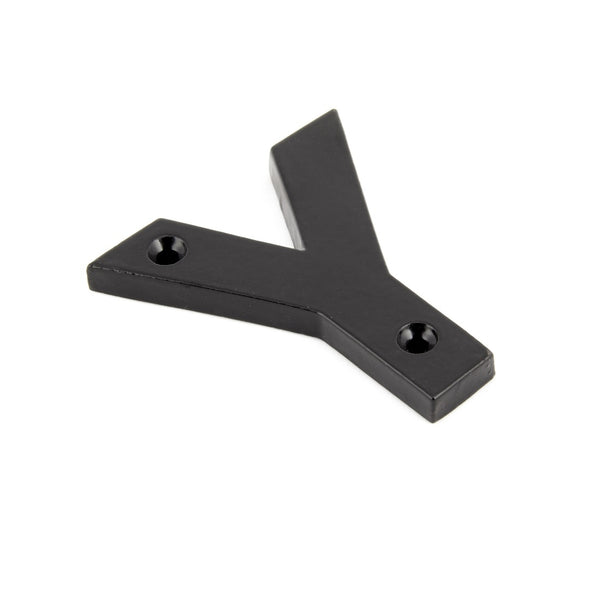 From The Anvil Letter 'Y' - Black