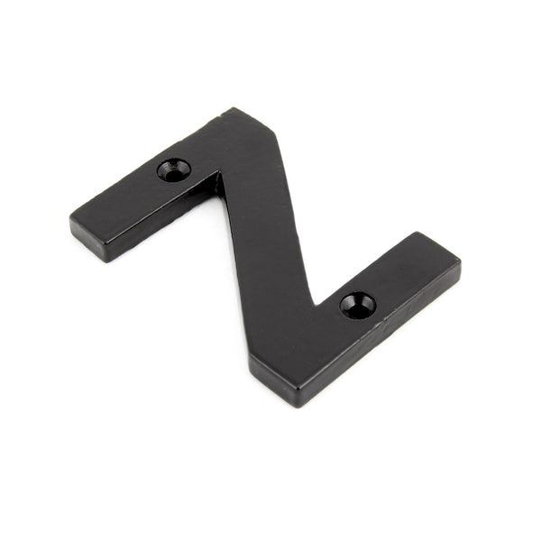 From The Anvil Letter 'Z' - Black