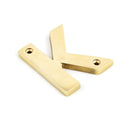 From The Anvil Letter 'K' - Polished Brass