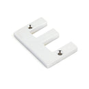 From The Anvil Letter 'E' - Polished Chrome