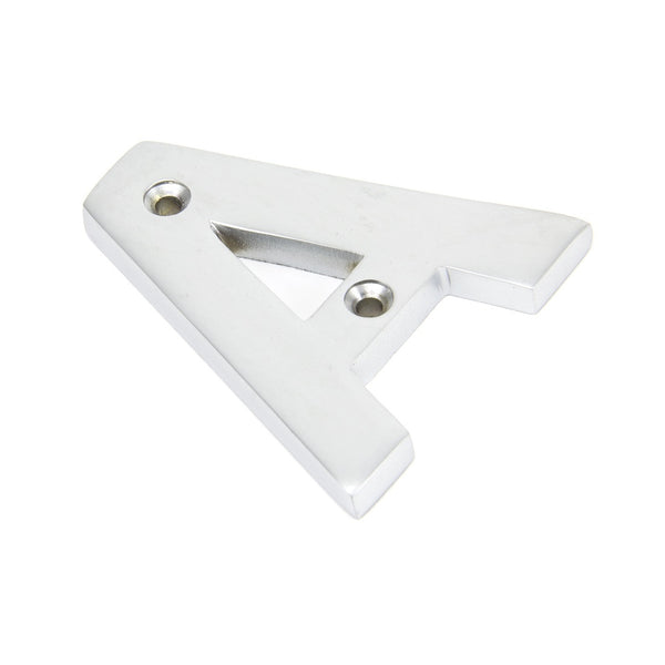From The Anvil Letter 'A' - Satin Chrome