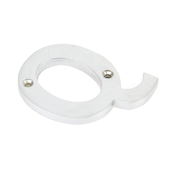 From The Anvil Letter 'Q' - Satin Chrome