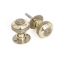 From The Anvil Small Prestbury Knob Set - Aged Brass