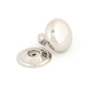 From The Anvil Large Mushroom Cabinet Knob - Polished Nickel