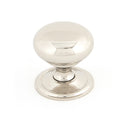 From The Anvil Large Mushroom Cabinet Knob - Polished Nickel