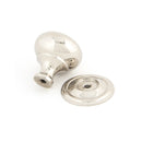 From The Anvil Small Mushroom Cabinet Knob - Polished Nickel