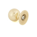 From The Anvil Small Ball Cabinet Knob - Polished Brass