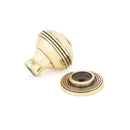 From The Anvil Small Prestbury Cabinet Knob - Aged Brass