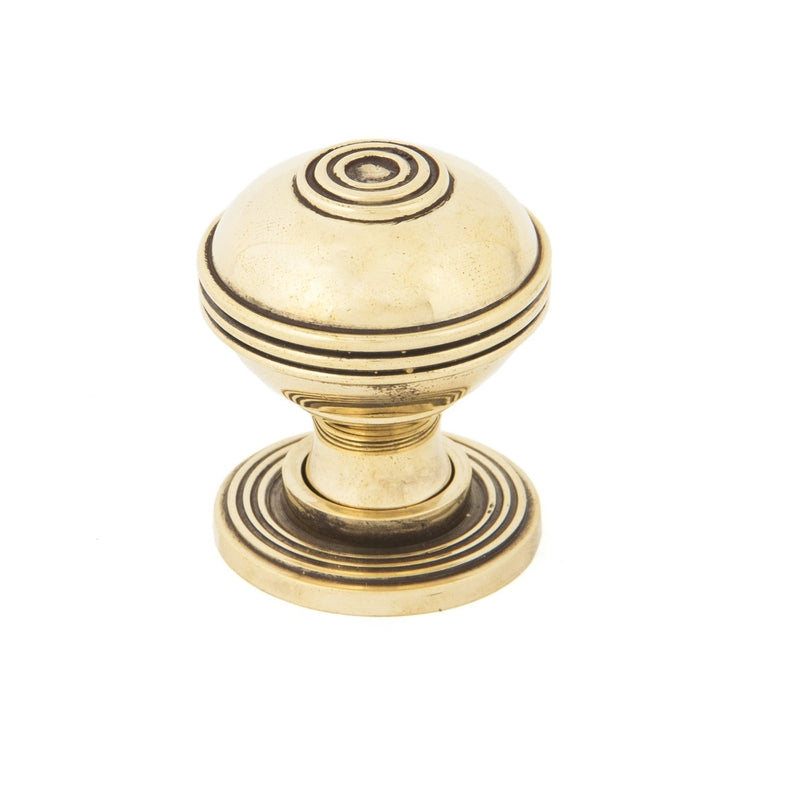 From The Anvil Small Prestbury Cabinet Knob - Aged Brass